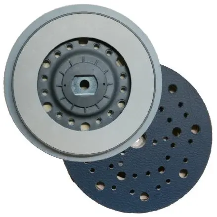 RUPES 6-Inch Vinyl Multi-Hole Backup Pad for Skorpio Sanders