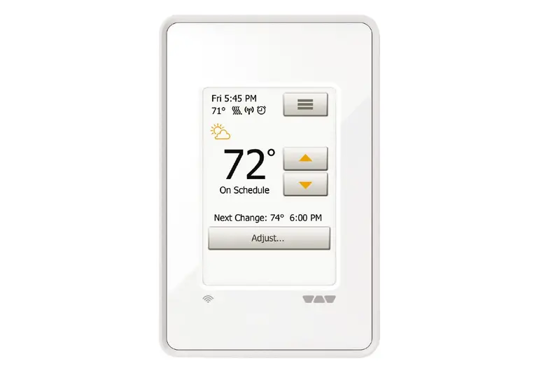 Schluter-DITRA-HEAT-E WiFi Programmable Thermostat for Electric Floor Heating Systems