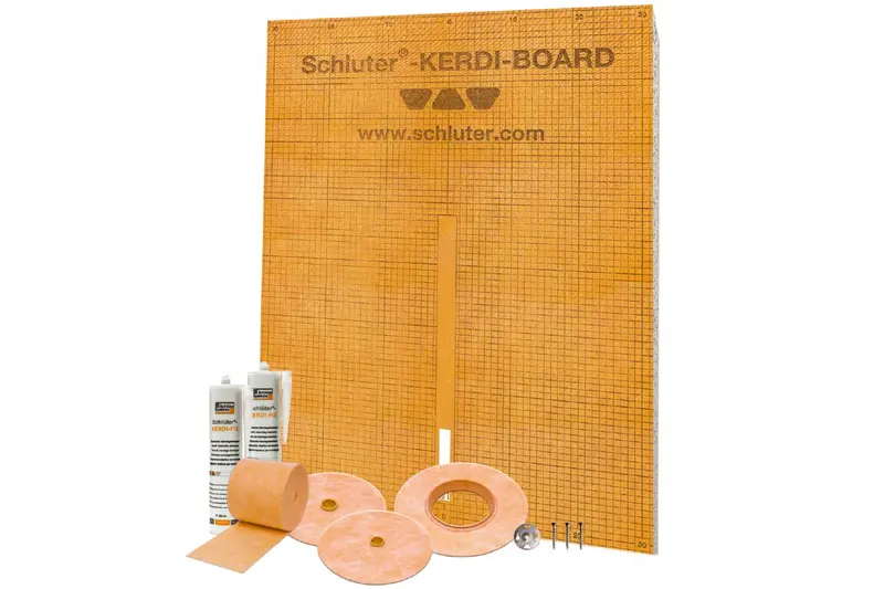 Schluter KERDI-BOARD Complete Waterproof Shower Panel Kit