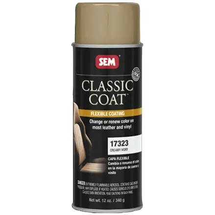 SEM Classic Coat Acura Creamy Ivory Interior/Exterior Paint Match – 16oz Aerosol (17323)