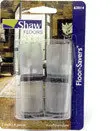 Shaw Floor Savers 1-Inch Clear Sleeve Floor Protectors – 4-Pack