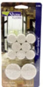 Shaw Floor Savers Multi-Surface Felt Pads – Table & Chair Set (20-Piece)