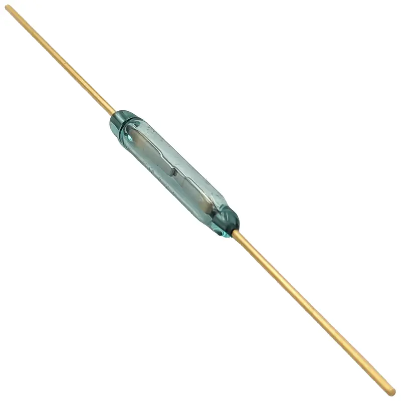 Single SPST Normally Open Magnetic Reed Switch – Compact Glass-Encapsulated Proximity Sensor
