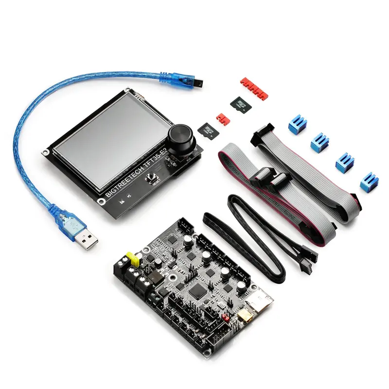 SKR Mini E3 V2.0 Silent 3D Printer Mainboard + TFT35 E3 V3.0 Touchscreen Bundle (Discontinued)