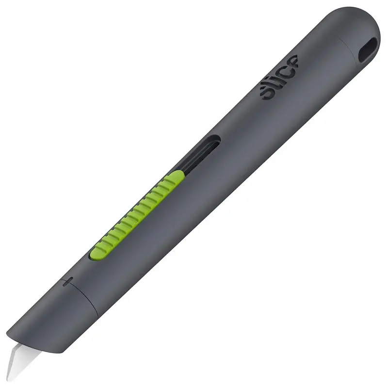 Slice 10512 Auto-Retracting Safety Cutter – Ceramic Blade Knife with 11x Longer Edge Life vs. Steel