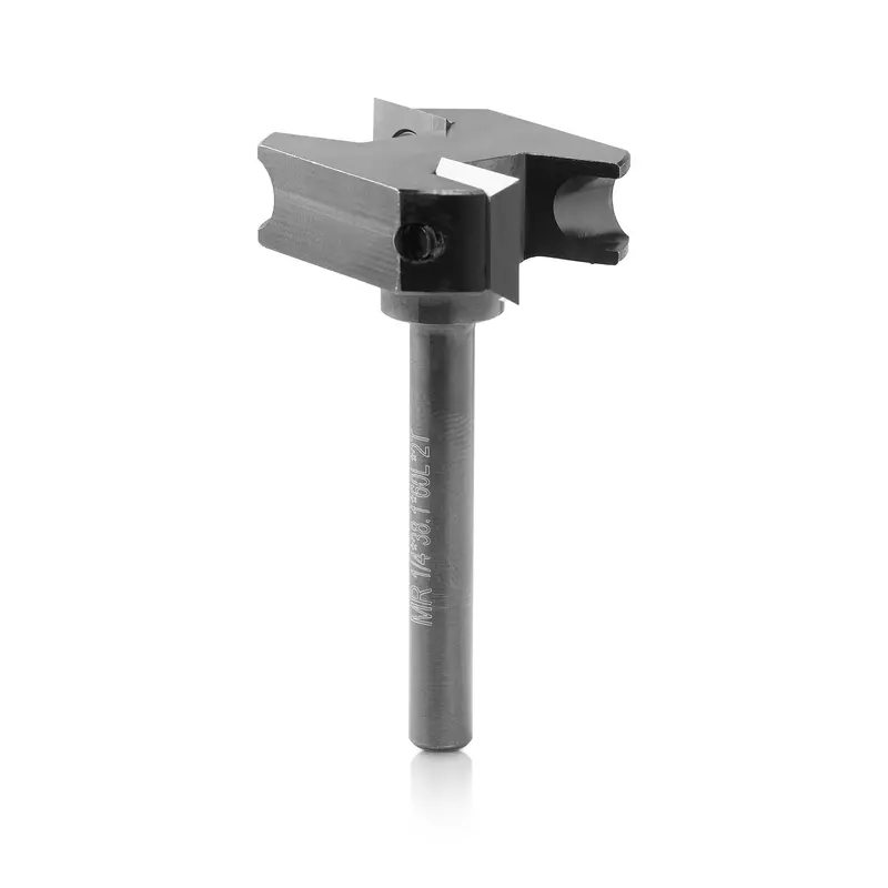 SS01-06 Spoilboard Surfacing Bit – 1/4″–1/2″ Shank, 25–60mm Diameter, Flat-End CNC Flattening Tool