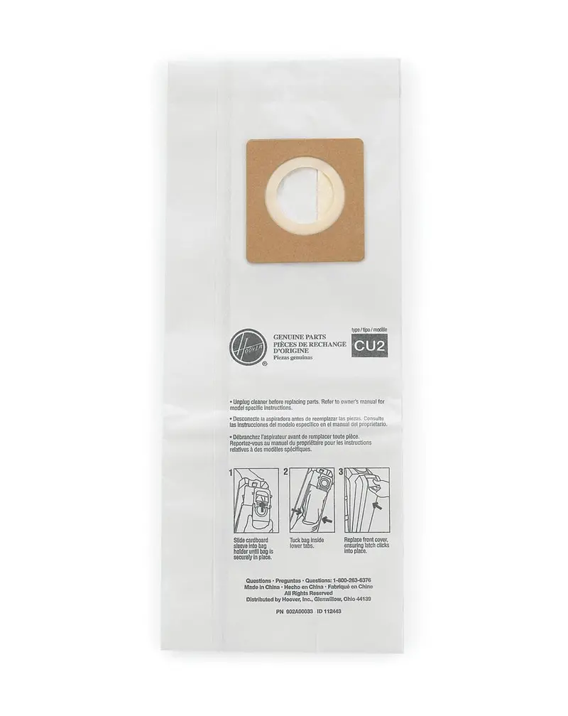 Standard Filtration Replacement Bags (10-Pack) — Select Commercial Vacuum Models