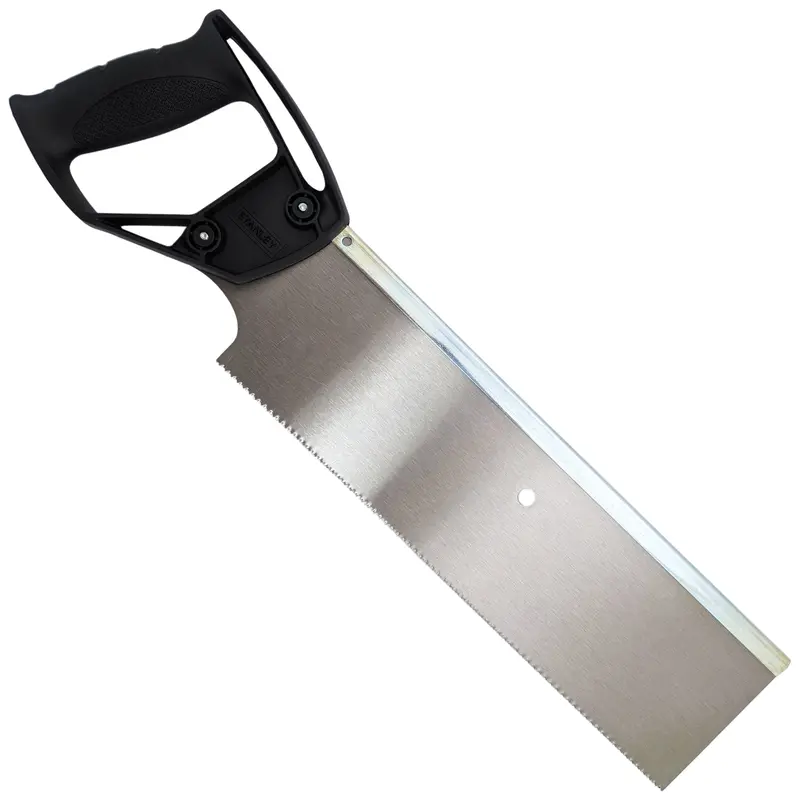 Stanley 12-Inch Back Saw – 13 TPI Fine-Tooth Blade with Ergonomic Plastic Handle