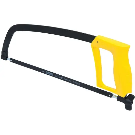 Stanley 12-Inch D-Handle Hand Saw with High-Tension Frame