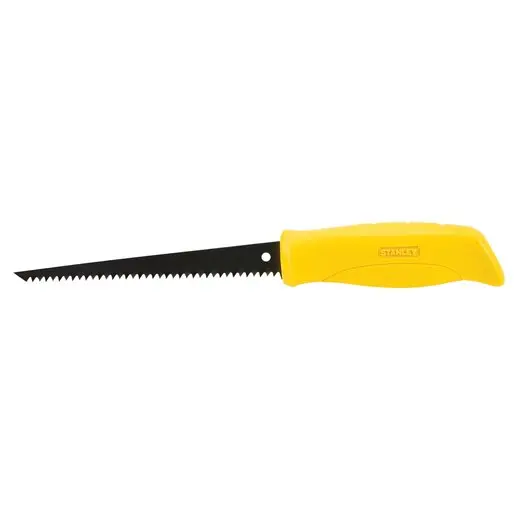 Stanley 6-Inch Jab Saw for Drywall and Plasterboard — Cushion-Grip Handle