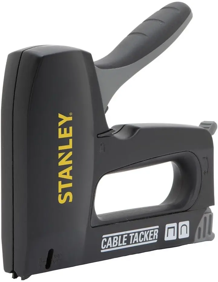 Stanley CT10X Heavy-Duty 1/4-Inch Staple Gun and Cable Tacker