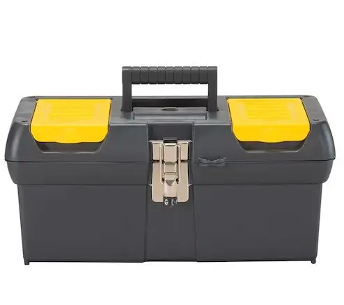 Stanley Series 2000 16-Inch Toolbox with Removable Tray (16″ × 7″ × 8″)
