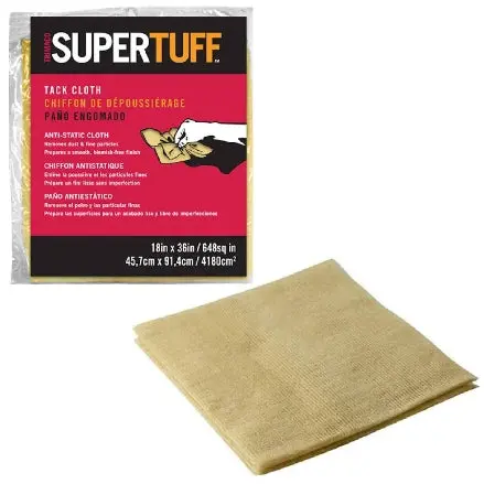 SuperTuff Premium Tack Cloth – Reusable Dust & Debris Remover (Model 10501)
