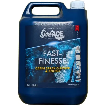 Surf-ACE Marine Fast Finesse Cabin Cleaner and Polish Spray – 5-Litre Refill, M-11005