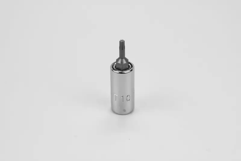 T10 Torx Bit Socket – 1/4″ Drive, Chrome Finish