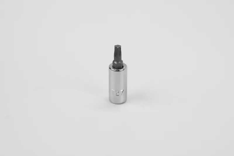 T27 Torx Bit Socket – 1/4″ Drive, Chrome Finish