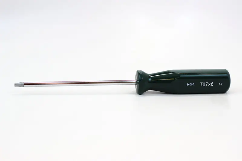 T27 × 6″ SureGrip Torx Screwdriver with Anti-Slip Handle