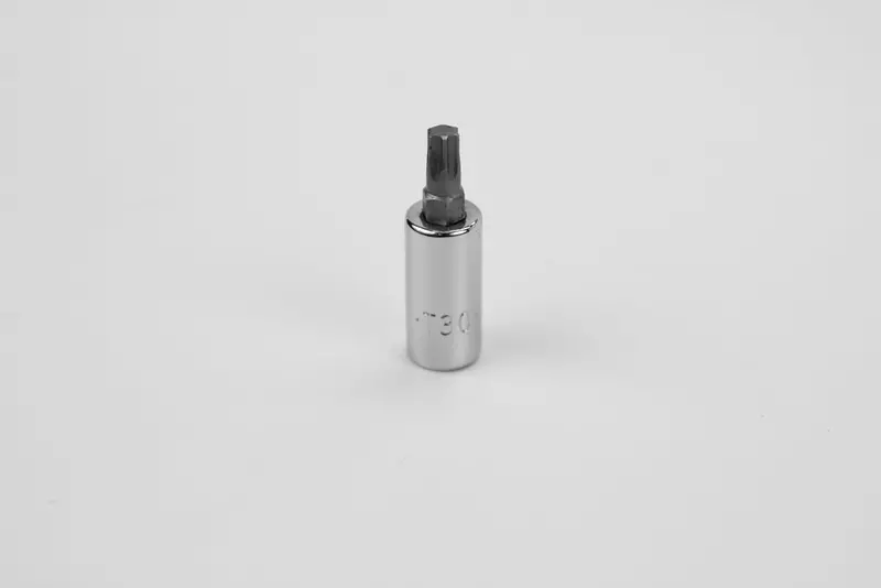 T30 Torx Bit Socket – 1/4″ Drive, Chrome Finish