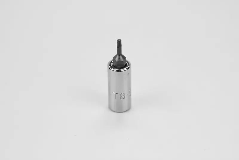 T8 Torx Bit Socket – 1/4″ Drive, Chrome Finish