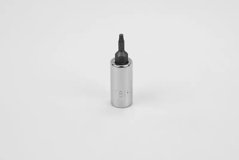 T8 Torx Plus Bit Socket – 1/4″ Drive, Chrome Finish
