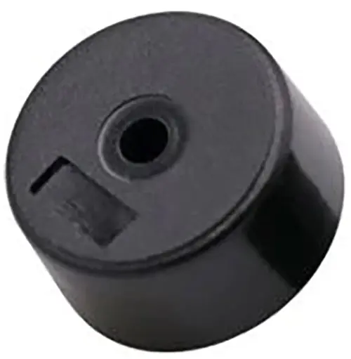 Through-Hole Piezo Buzzer Transducer — Externally Driven, 80dB @ 5V, 10cm Range