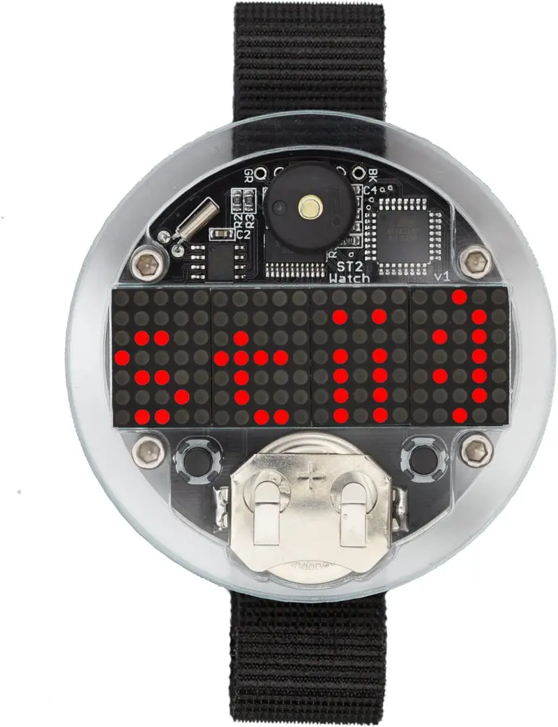 Time II Soldering Kit: Arduino-Compatible Real-Time Clock Build with ATmega328P Microcontroller