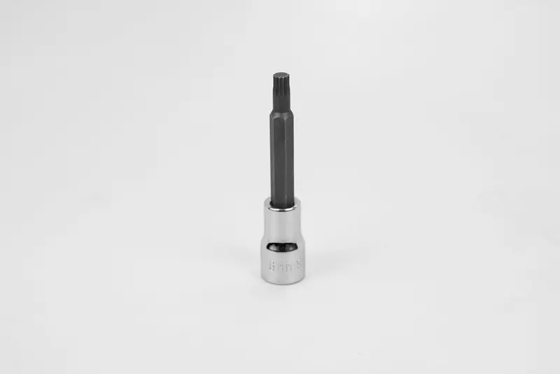 Triple Square (XZN) Bit Socket, 6mm, Chrome Plated, 3/8″ Drive