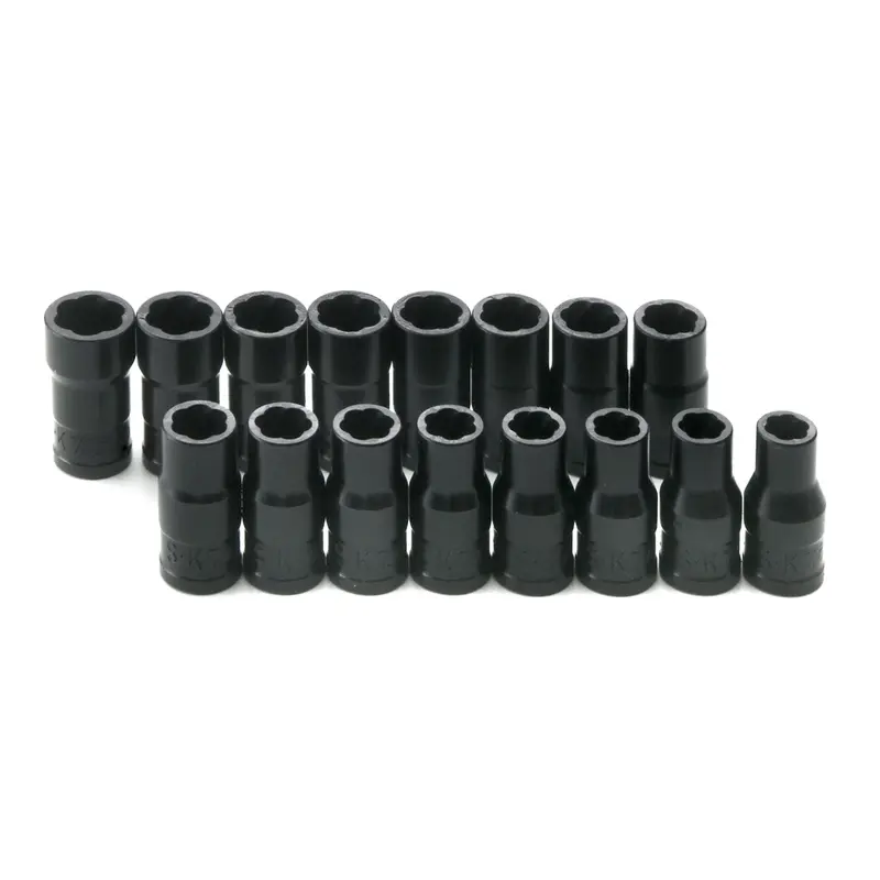 TurboSocket® Set: 16-Piece 1/4″ Drive Professional Socket Kit