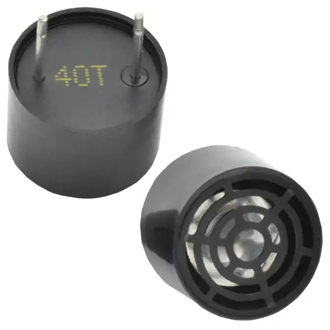 Ultrasonic Sensor Pair – 20-Foot Detection Range, 40 kHz Frequency, 2000 pF Capacitance (16 × 12 mm)