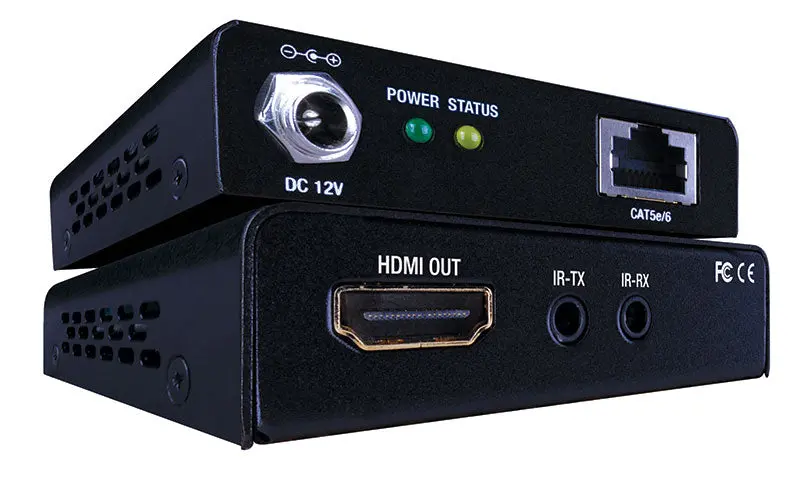Vanco EVEX2006 HDMI Extender – Ultra-Slim Cat5e/6 Solution with PoE Support