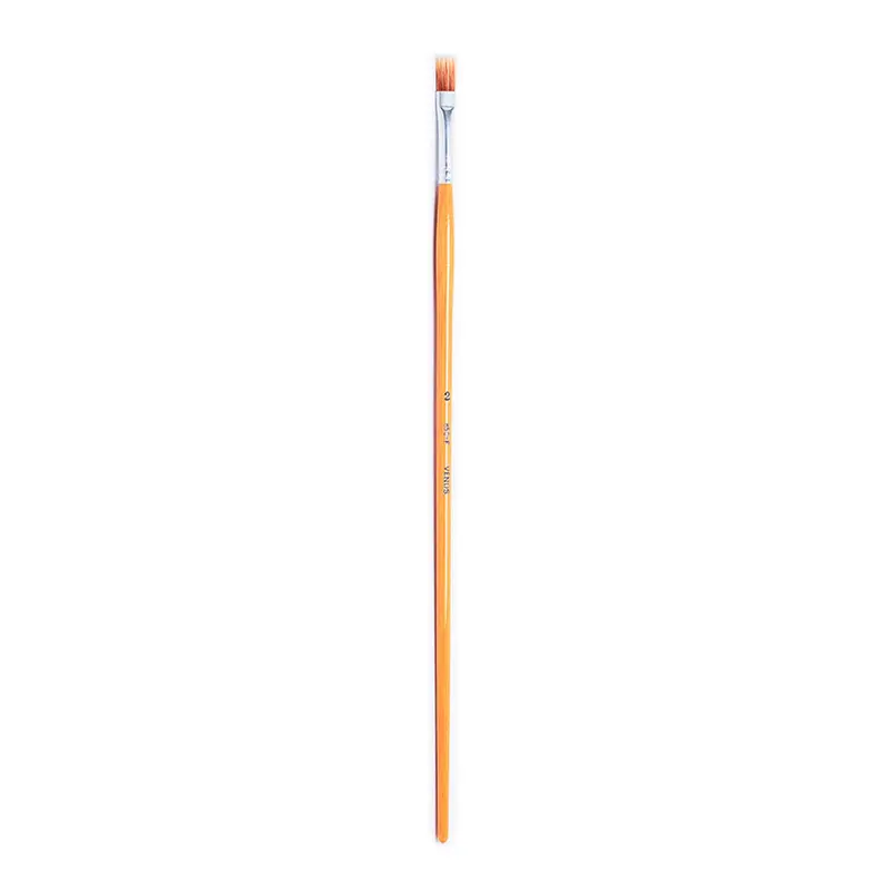 Venus Nylon Flat Paintbrush – Size 2 for Fine Artwork