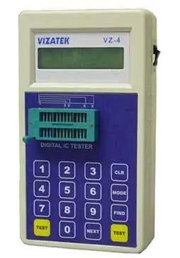 Vizatek Portable Digital IC Tester — On-the-Go Chip Verification Tool