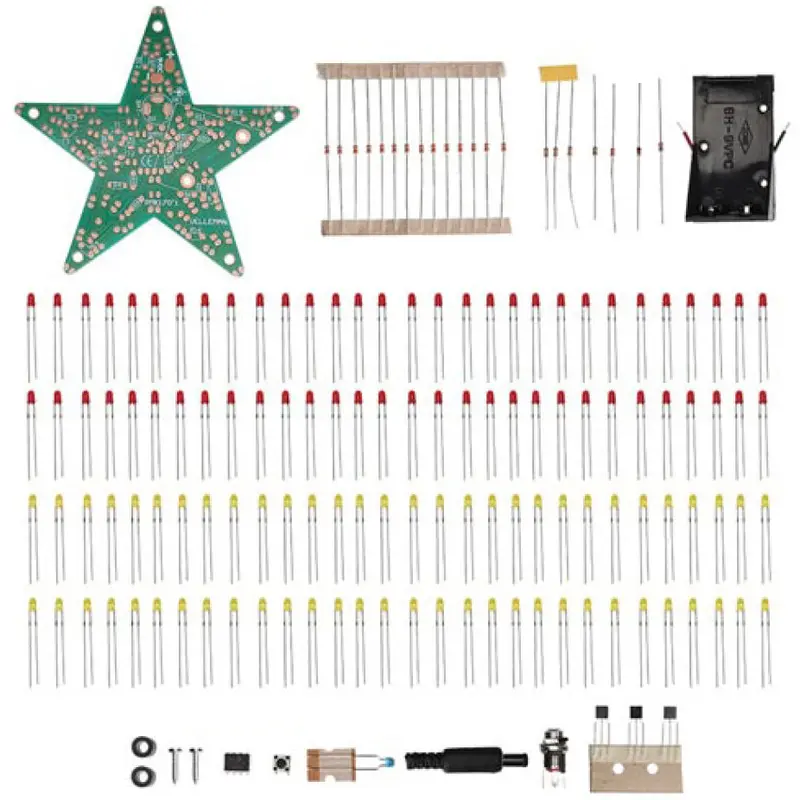 Whadda 60-LED Star Effects Kit — Multi-Mode Soldering & Circuit Assembly Project (WSSA170)