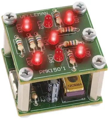 Whadda WSG150 Shaking Dice Soldering Practice Kit – Hands-On Electronics Learning