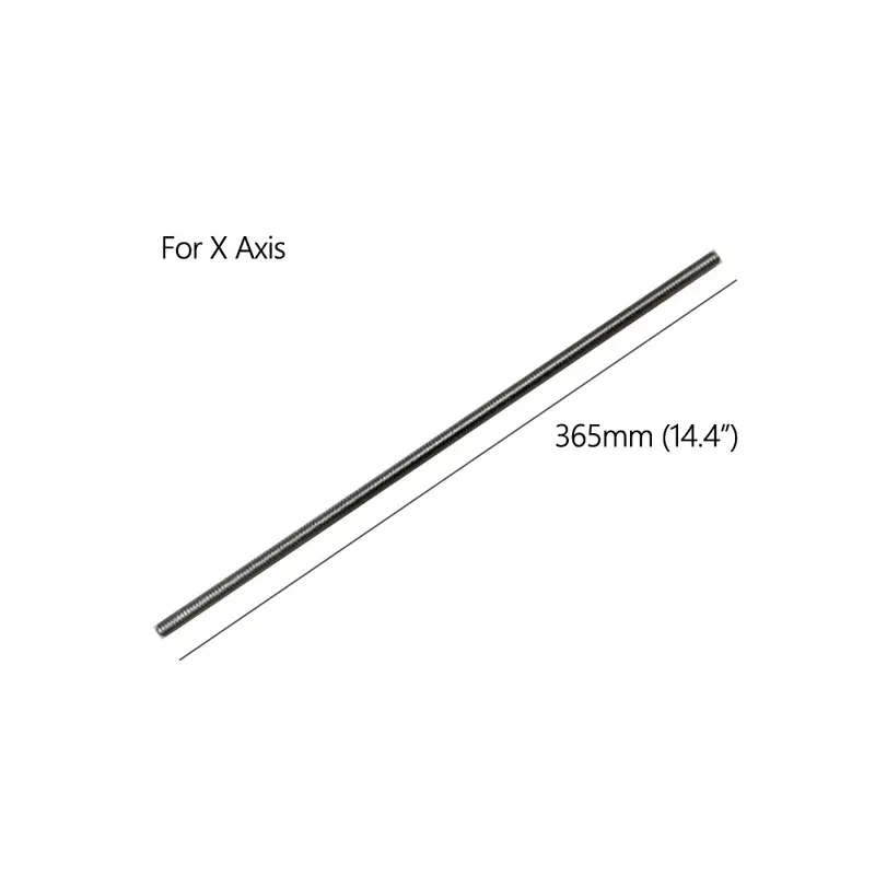 X-Axis Lead Screw (365mm) Replacement for Genmitsu 3018-PRO