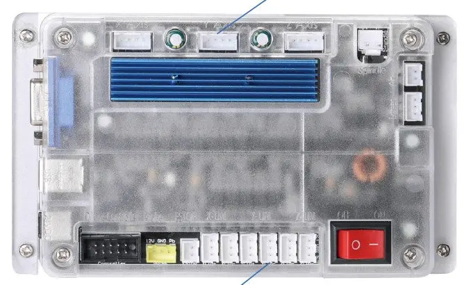 XZ Axis Module, Control Board, and Stepper Motor Cable Set for 3020-PRO MAX V2