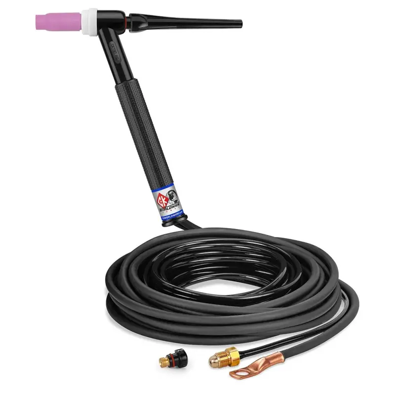 Ck Worldwide Ck1525N-Rg Rigid-Head Tig Torch – 150A, Gas-Cooled, 25 Ft Cables 1