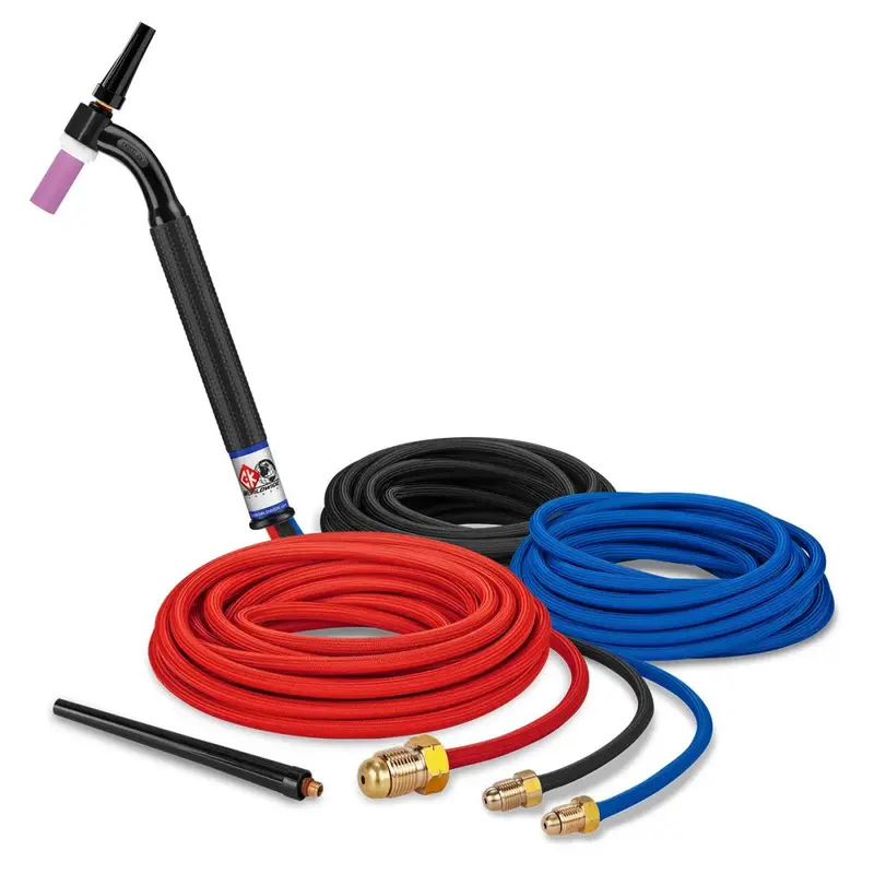 Ck Worldwide Ck225Sf Fx Water-Cooled Tig Torch – 250 Amp, 25' Superflex Cables (Ck225Sf Fx) 1