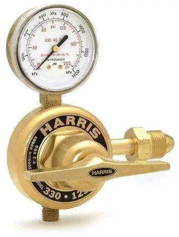 Harris 330-350-320 Single-Stage Co₂ Regulator – Compact Design (Part #3001095) 1